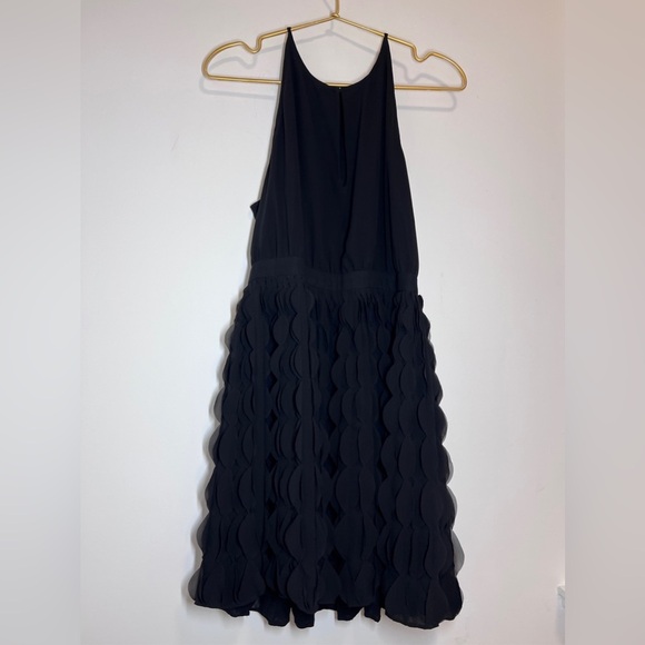 Diane Von Furstenberg Black Keyhole Halter Dress - Picture 5 of 16